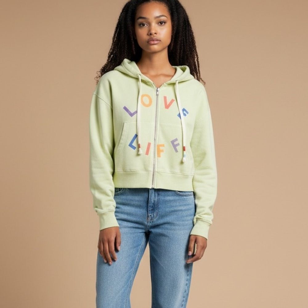 Wildfox NWT Love Life hooded jacket